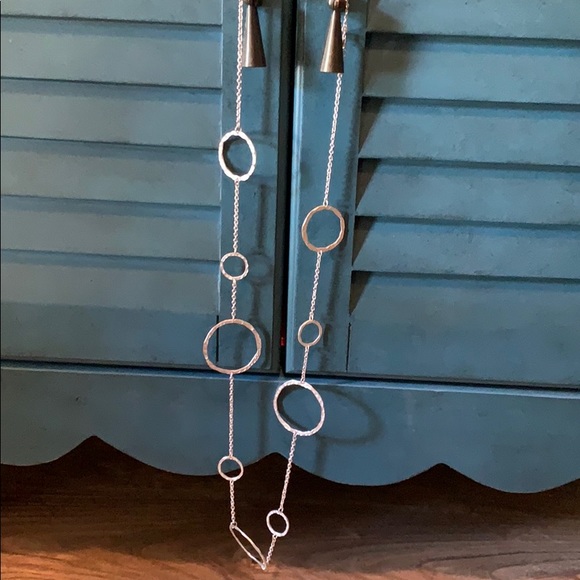 Silver Statement Necklace - Picture 2 of 8